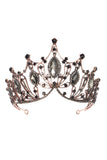 Alloy Tiaras with Rhinestone CH0397 - COCOMELODY