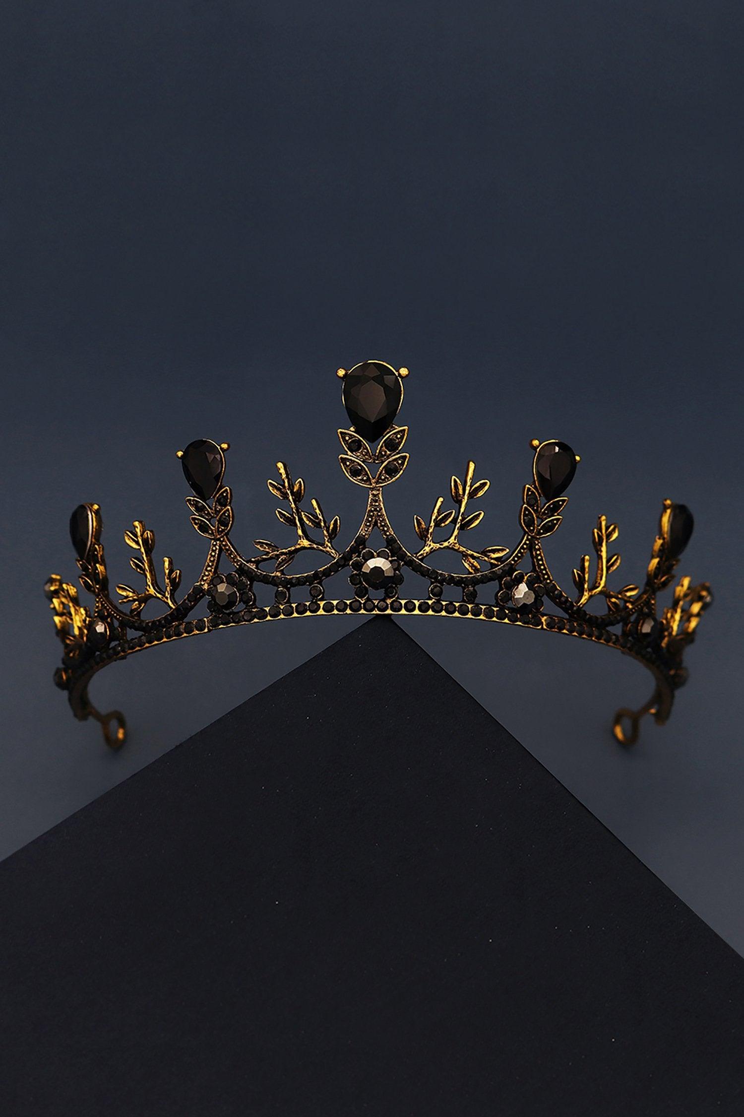 Alloy Tiaras with Rhinestone CH0399 - COCOMELODY