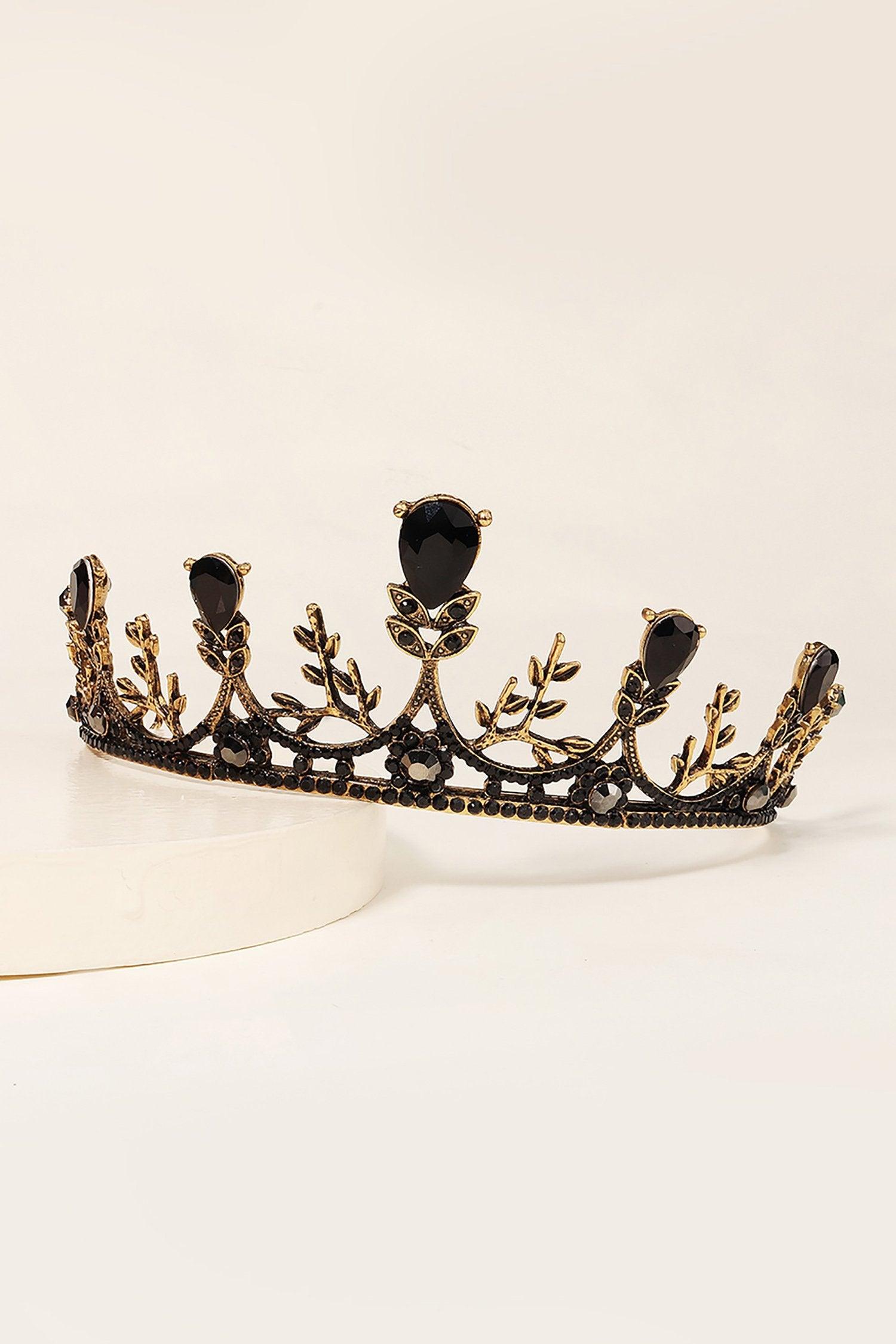 Alloy Tiaras with Rhinestone CH0399 - COCOMELODY