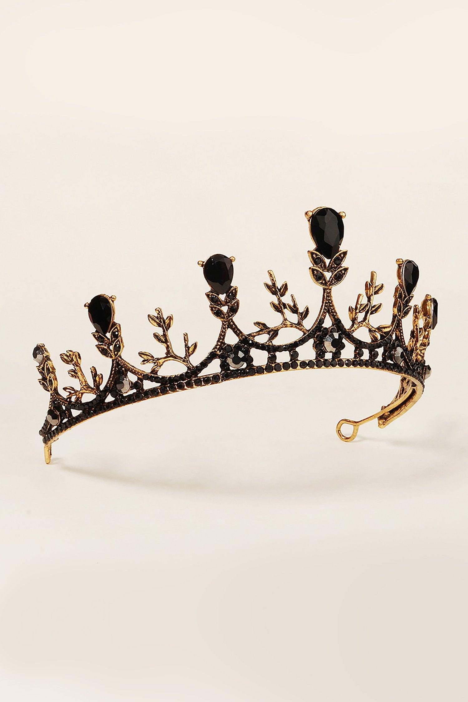 Alloy Tiaras with Rhinestone CH0399 - COCOMELODY