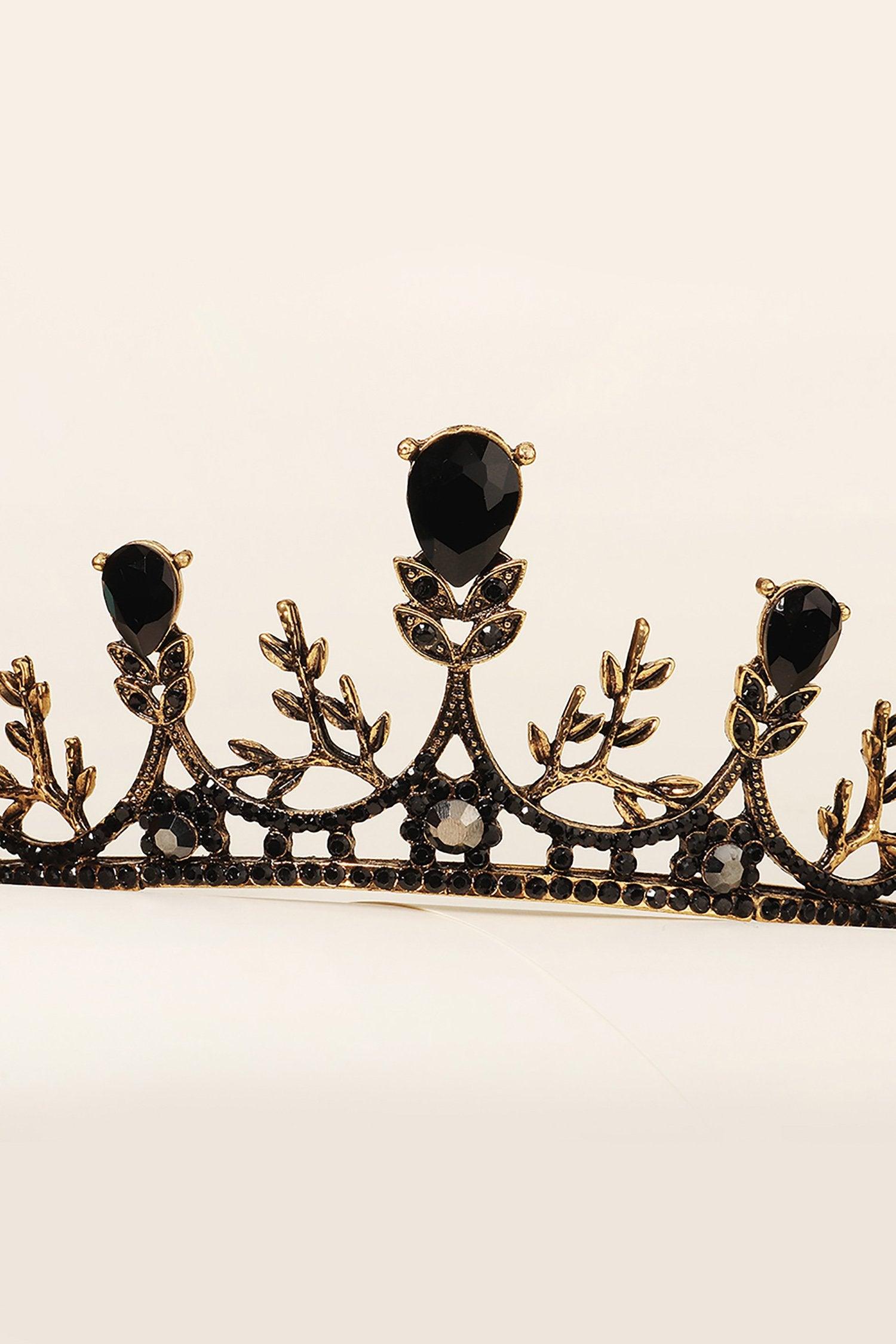 Alloy Tiaras with Rhinestone CH0399 - COCOMELODY