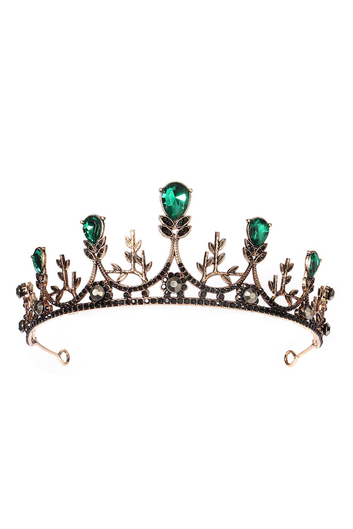 Alloy Tiaras with Rhinestone CH0399 - COCOMELODY