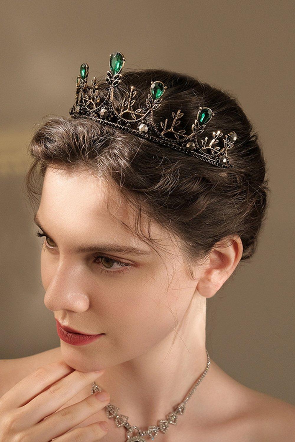 Alloy Tiaras with Rhinestone CH0399 - COCOMELODY