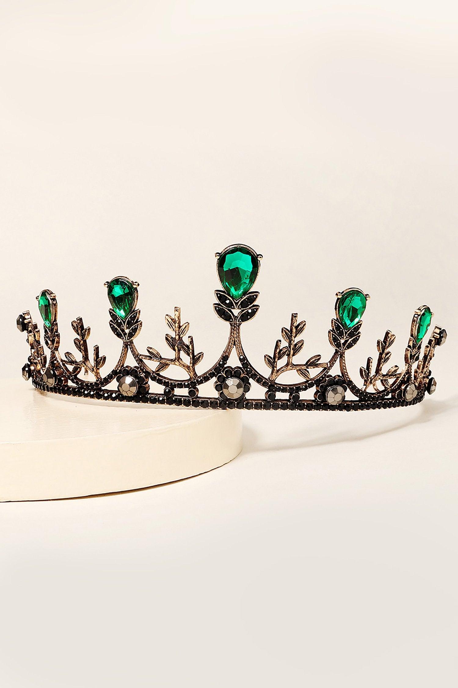 Alloy Tiaras with Rhinestone CH0399 - COCOMELODY