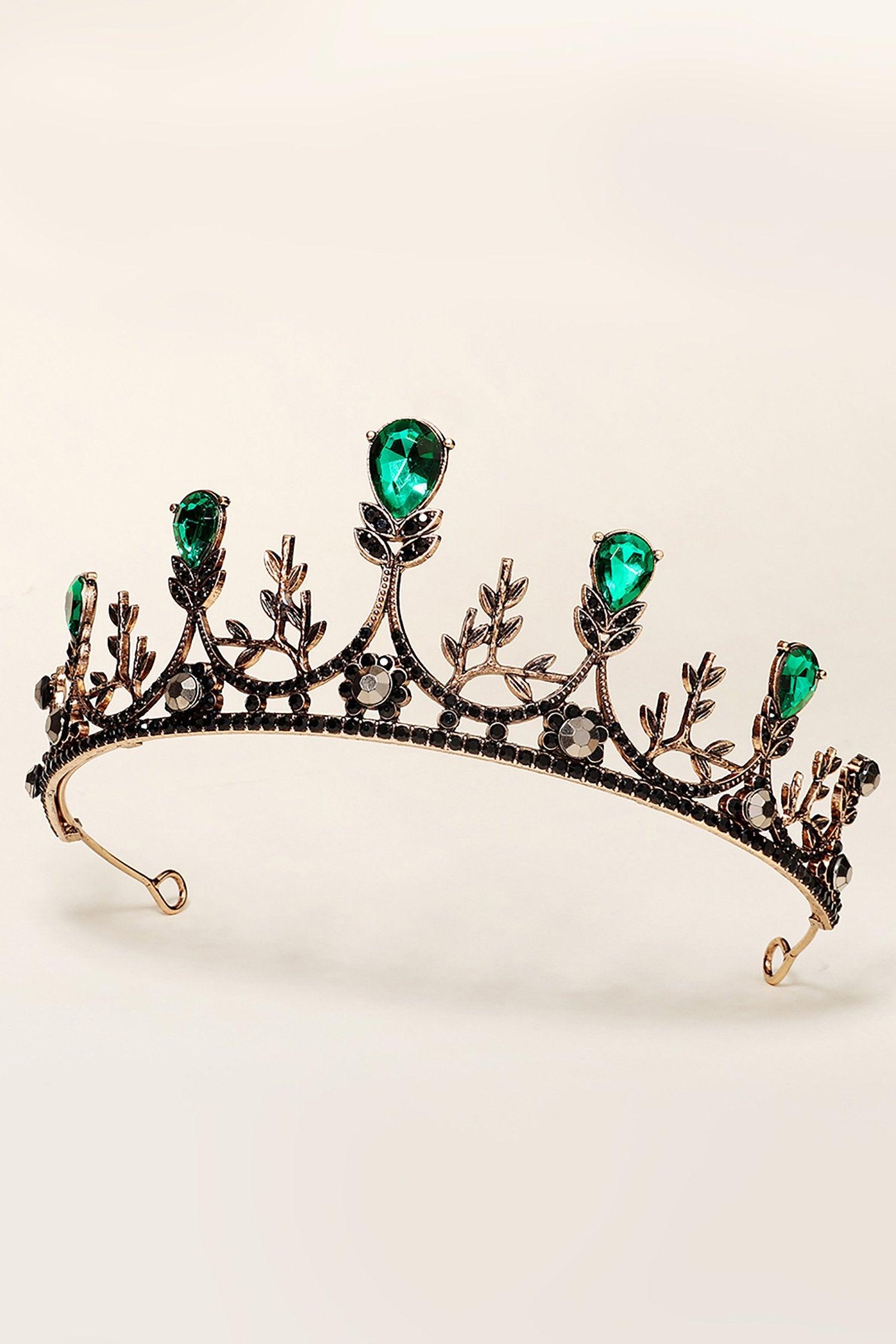 Alloy Tiaras with Rhinestone CH0399 - COCOMELODY