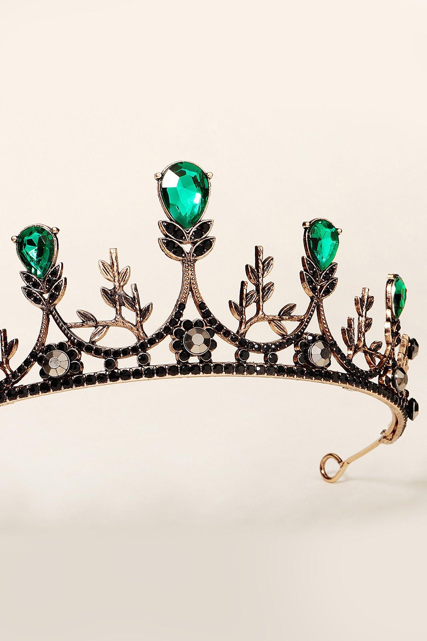 Alloy Tiaras with Rhinestone CH0399 - COCOMELODY