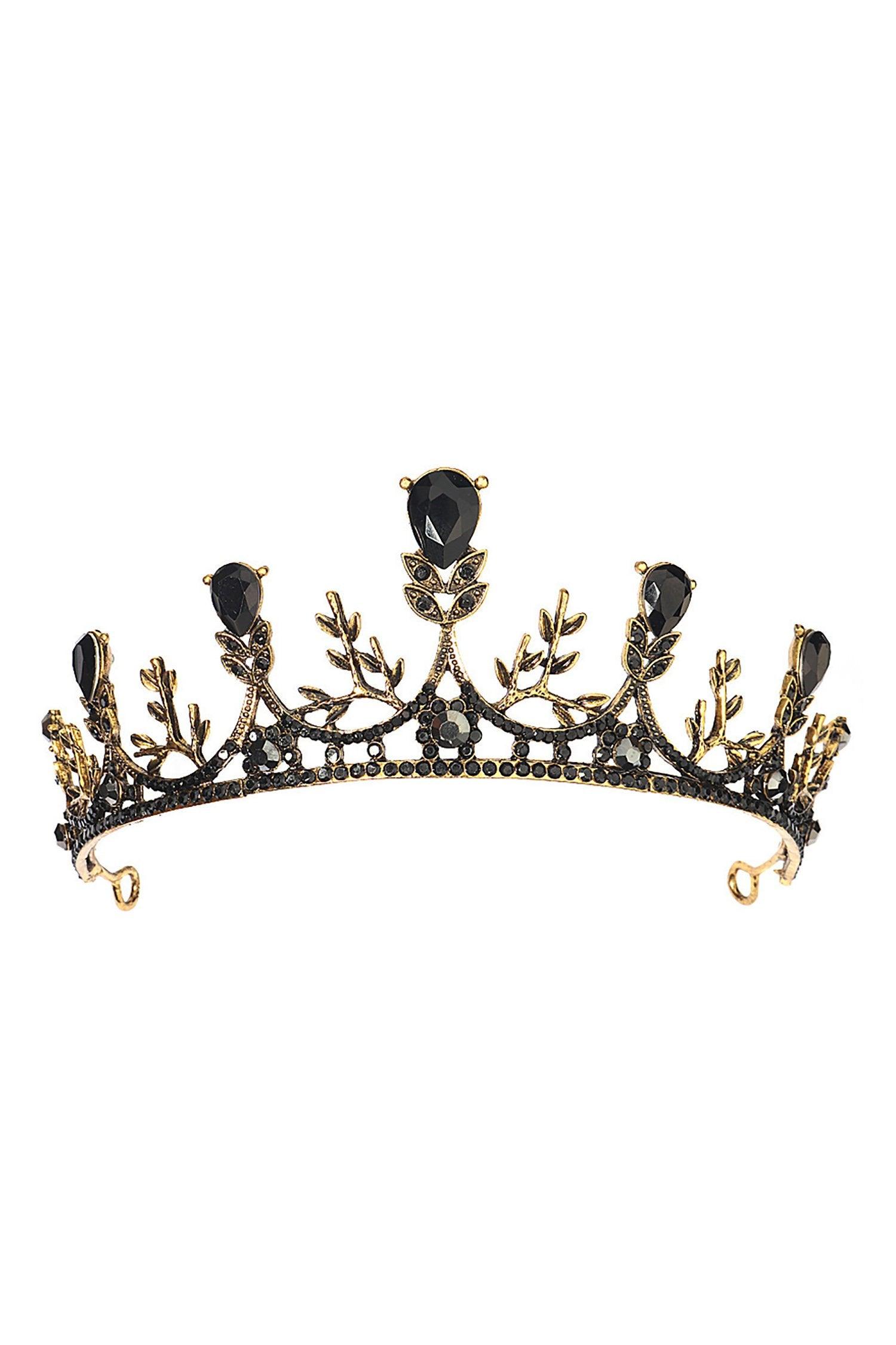 Alloy Tiaras with Rhinestone CH0399 - COCOMELODY