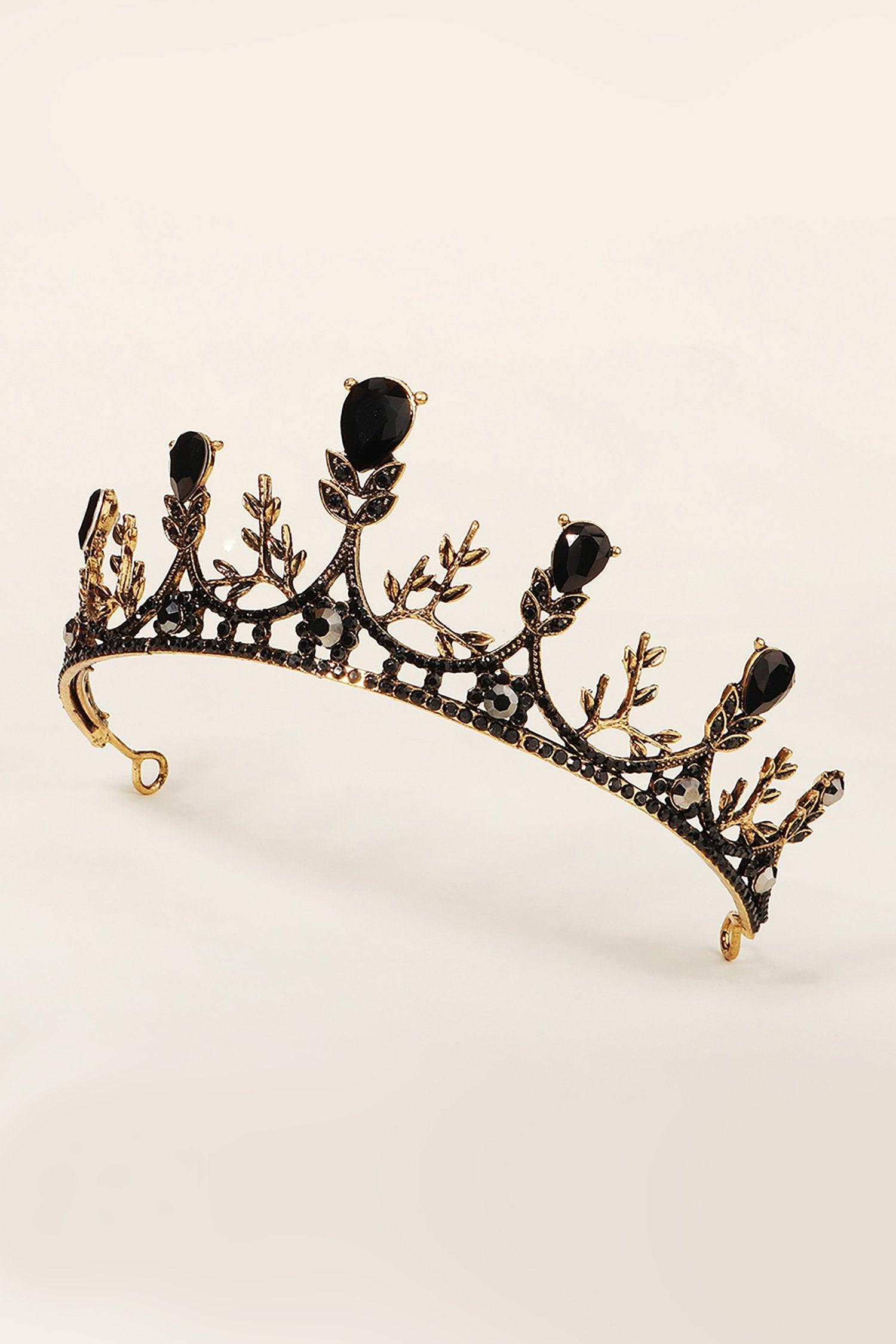 Alloy Tiaras with Rhinestone CH0399 - COCOMELODY