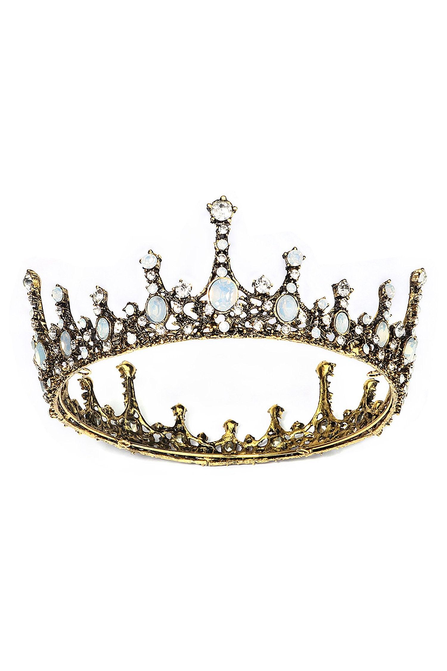Alloy Tiaras with Rhinestone CH0400 - COCOMELODY
