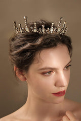 Alloy Tiaras with Rhinestone CH0400 - COCOMELODY