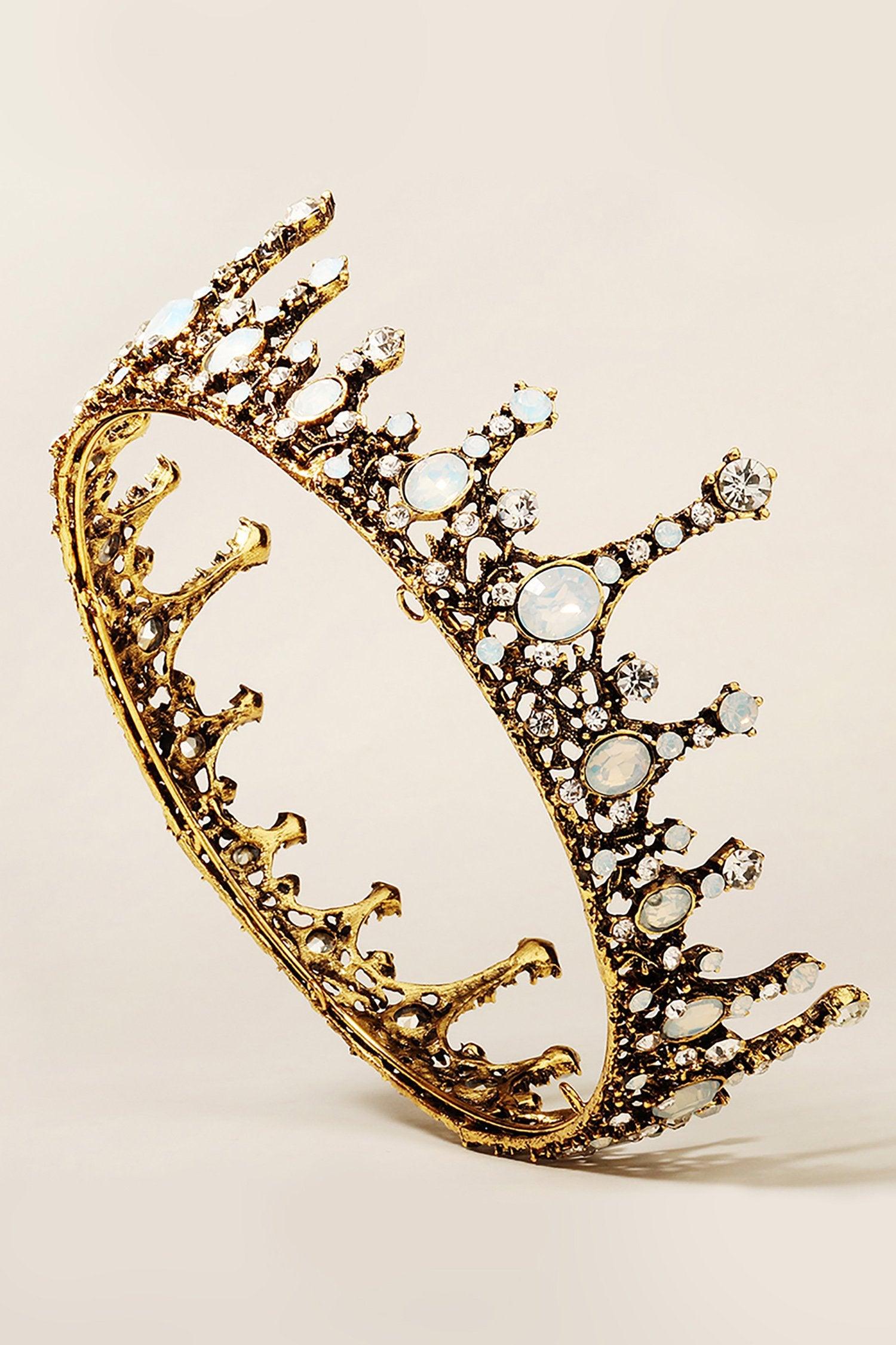 Alloy Tiaras with Rhinestone CH0400 - COCOMELODY