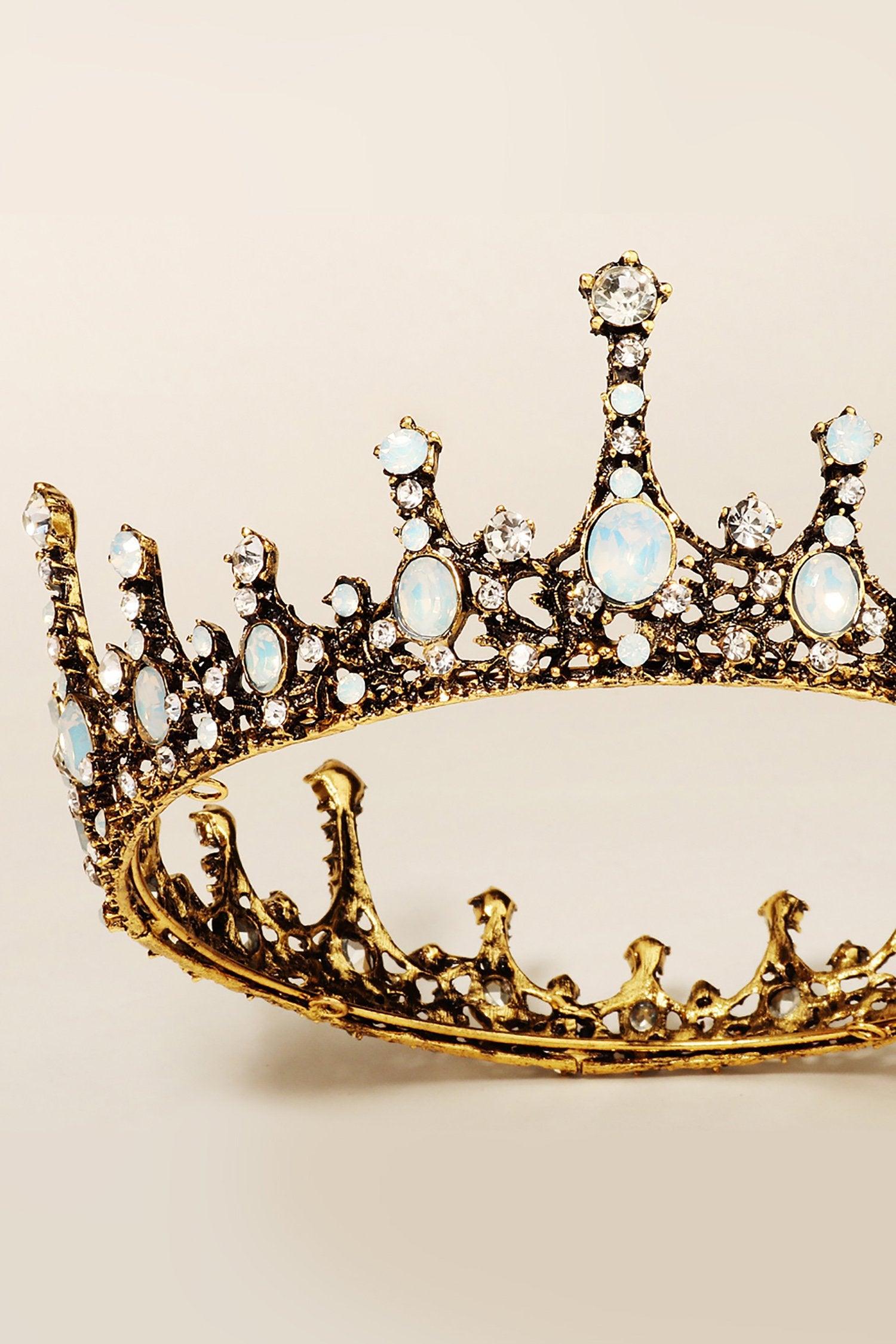 Alloy Tiaras with Rhinestone CH0400 - COCOMELODY