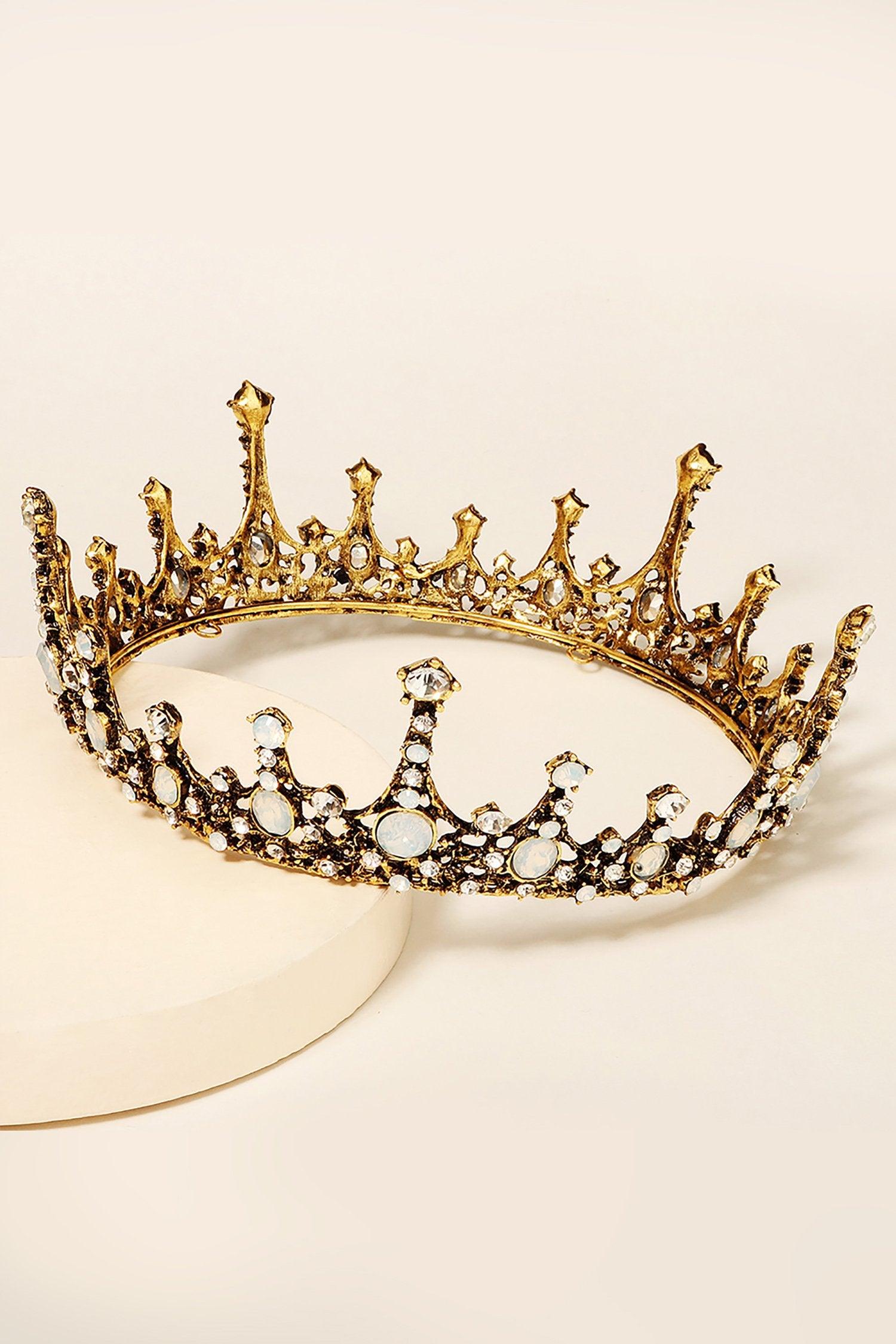 Alloy Tiaras with Rhinestone CH0400 - COCOMELODY