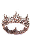 Alloy Tiaras with Imitation Pearl Rhinestone CH0402 - COCOMELODY