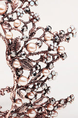 Alloy Tiaras with Imitation Pearl Rhinestone CH0402 - COCOMELODY
