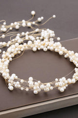 Imitation Pearl Headbands with CH0405 - COCOMELODY