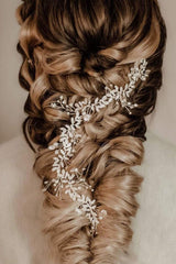 Alloy Headbands with Rhinestone Pearls CH0406 - COCOMELODY