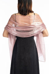 Polyester Tulle Shawl with CJ0105 - COCOMELODY