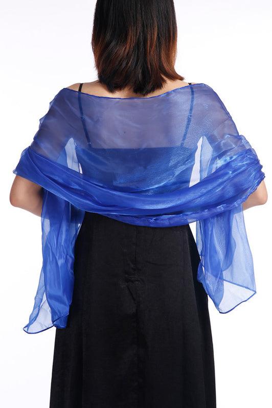 Polyester Tulle Shawl with CJ0105 - COCOMELODY