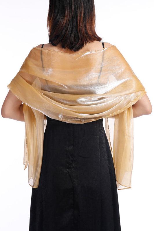Polyester Tulle Shawl with CJ0105 - COCOMELODY