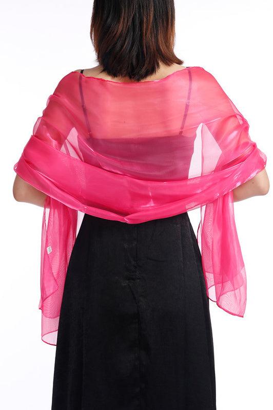 Polyester Tulle Shawl with CJ0105 - COCOMELODY