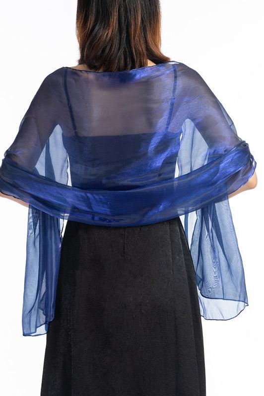 Polyester Tulle Shawl with CJ0105 - COCOMELODY