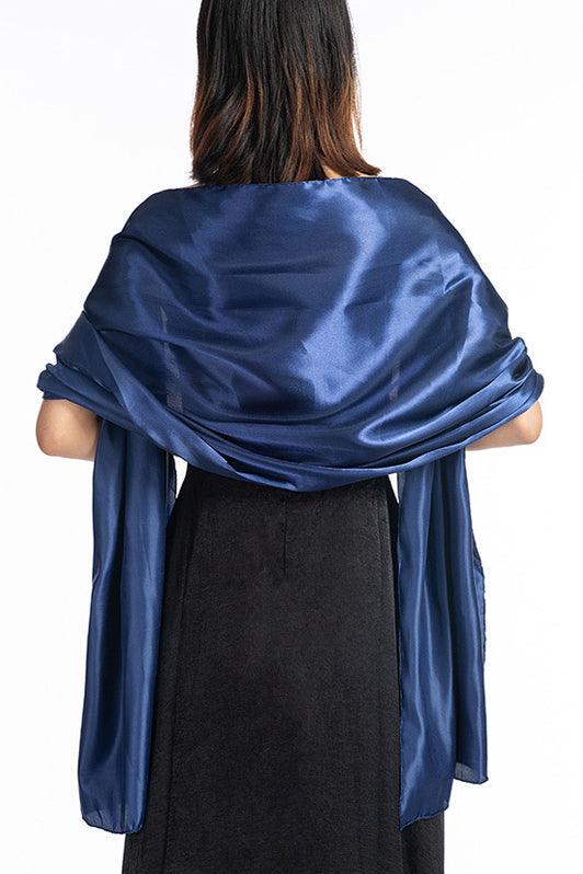 Elastic Satin Shawl with CJ0106 - COCOMELODY