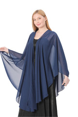 Chiffon Shawl with CJ0111 - COCOMELODY