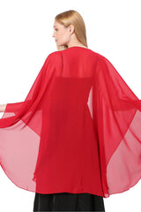 Chiffon Shawl with CJ0111 - COCOMELODY