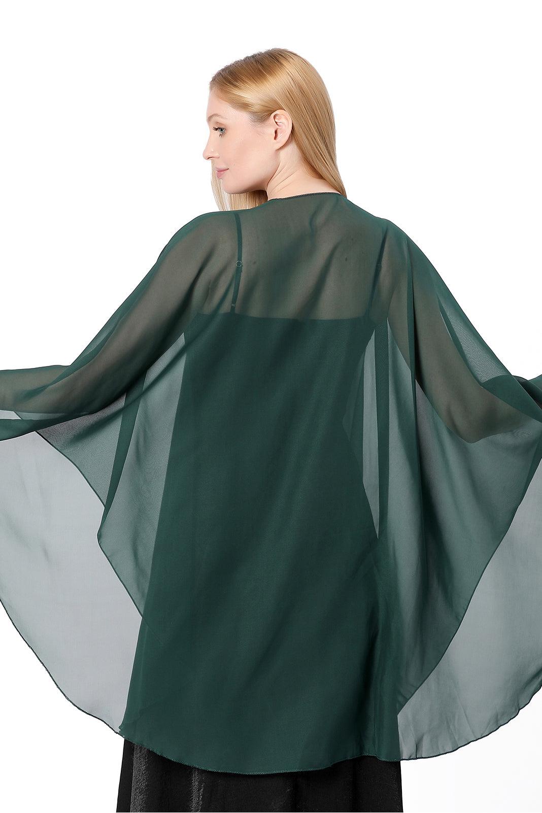 Chiffon Shawl with CJ0111 - COCOMELODY