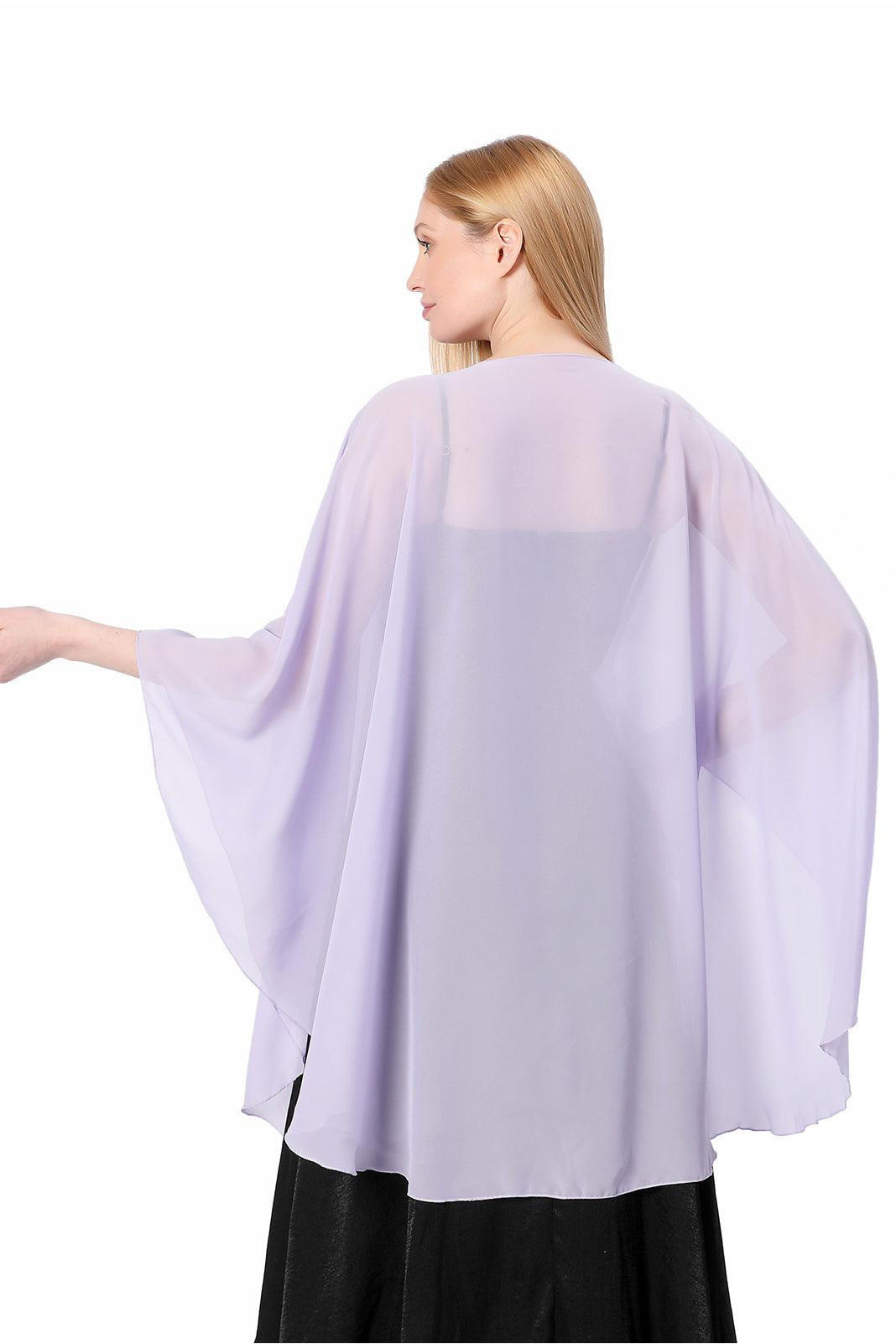 Chiffon Shawl with CJ0111 - COCOMELODY