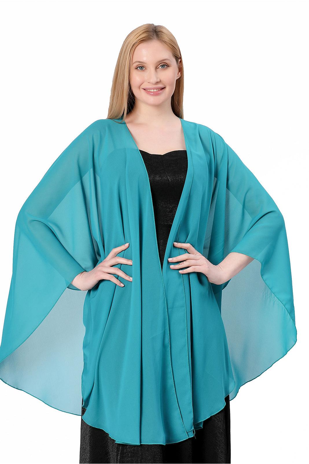 Chiffon Shawl with CJ0111 - COCOMELODY