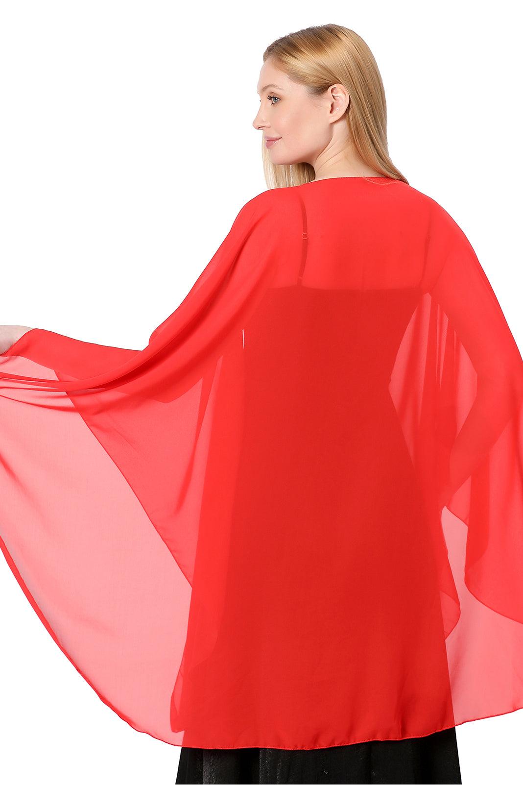 Chiffon Shawl with CJ0111 - COCOMELODY
