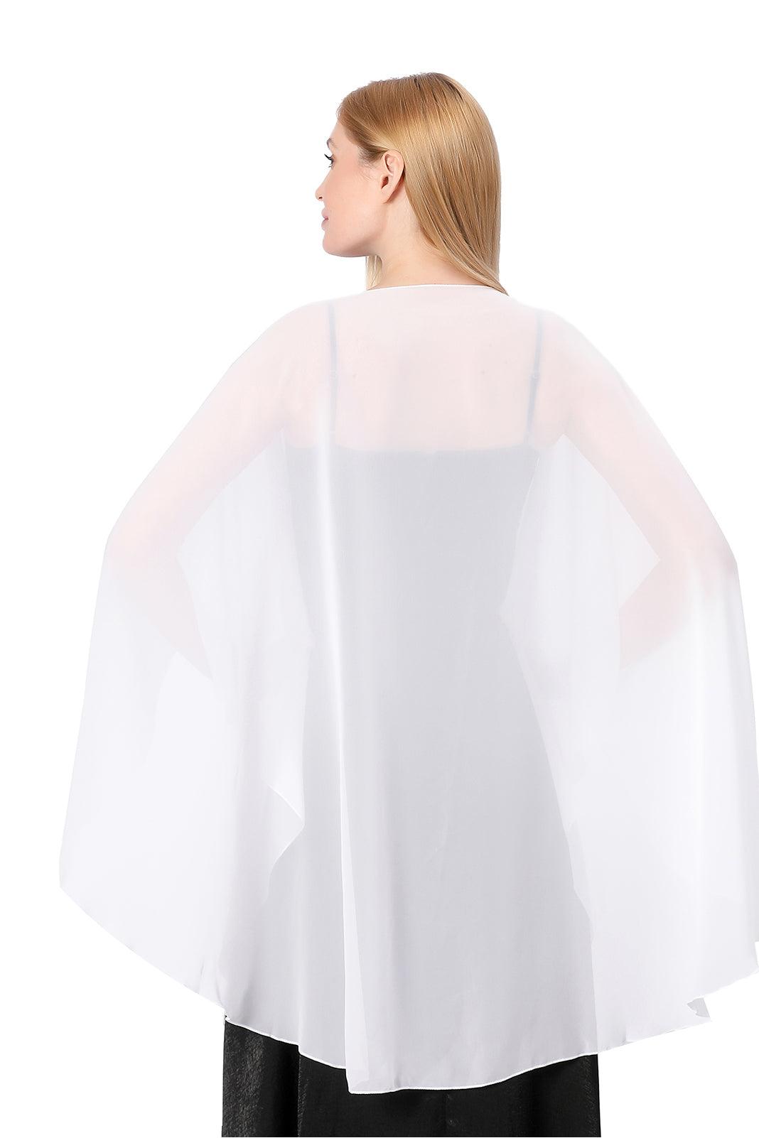 Chiffon Shawl with CJ0111 - COCOMELODY
