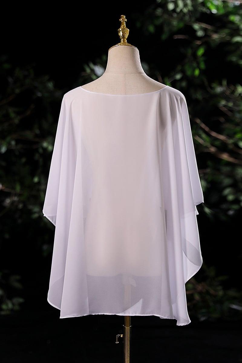 Chiffon Shawl with CJ0114 - COCOMELODY