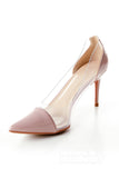 Stiletto Heel PU Pointed Toe Dress Shoes CK0052 - COCOMELODY