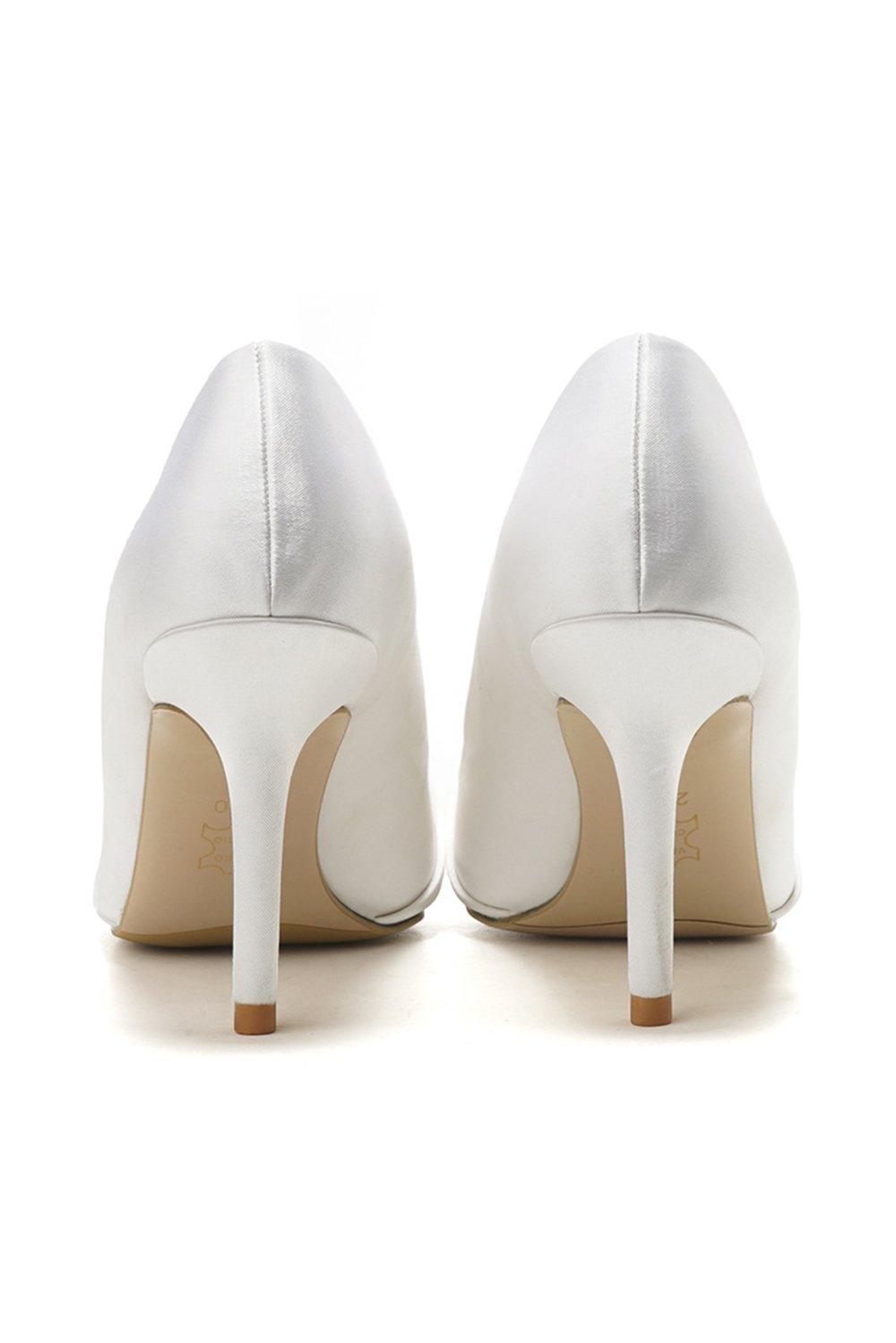 Stiletto Heel 9cm Satin Heels Bridal Shoes CK0125 - COCOMELODY