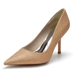 Stiletto Heel 8.5cm Glitter Shoes CK0140 - COCOMELODY