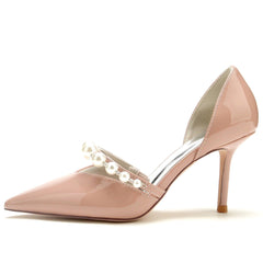 Stiletto Heel 8.5cm Patent Leather Shoes CK0178 - COCOMELODY