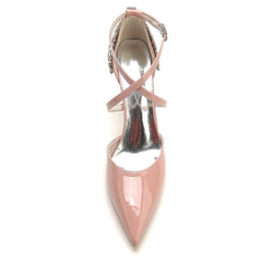 Stiletto Heel 8.5cm Patent Leather Shoes CK0179 - COCOMELODY