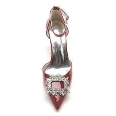 Stiletto Heel 8.5cm Patent Leather Shoes CK0182 - COCOMELODY