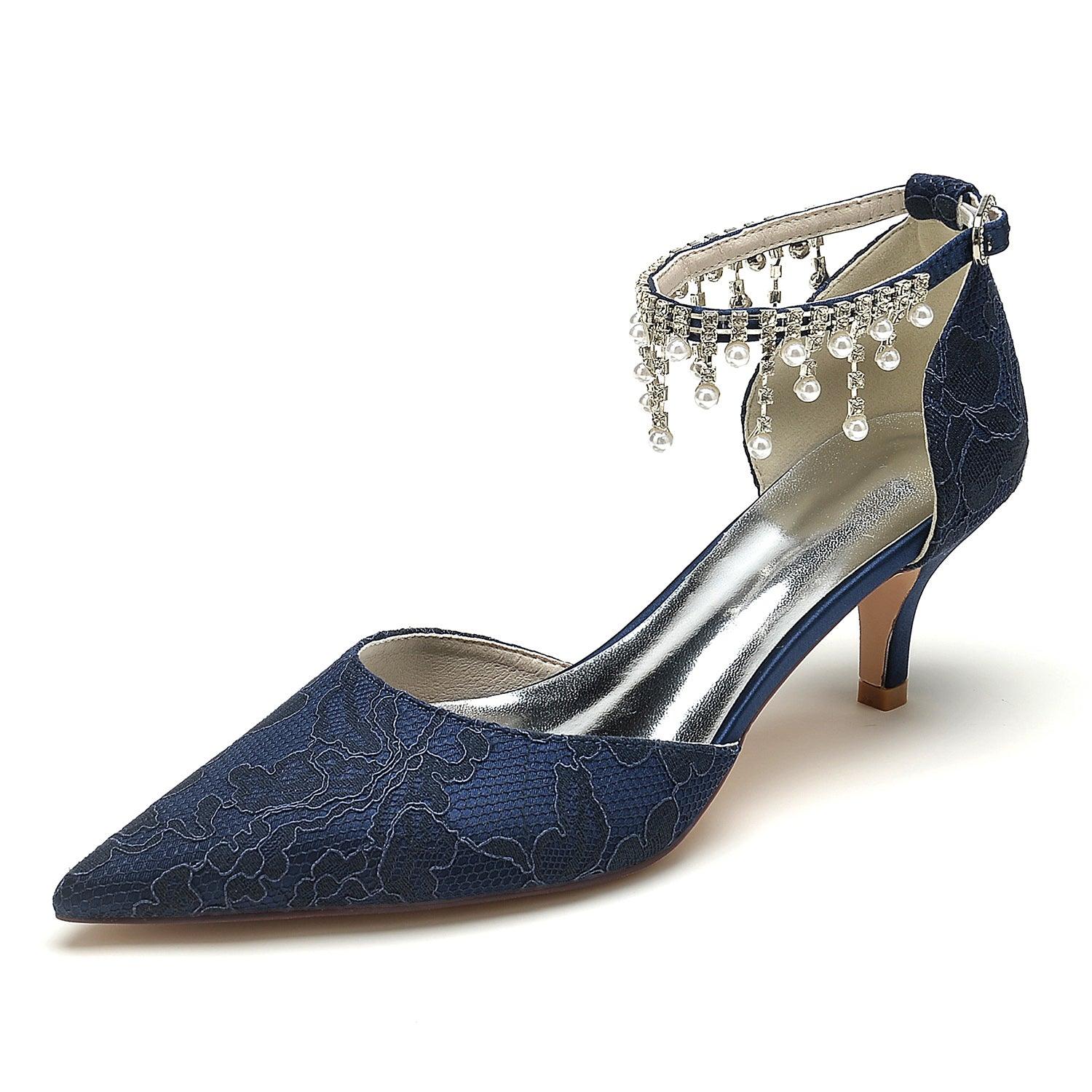 Stiletto Heel 6cm Lace Shoes CK0201 - COCOMELODY