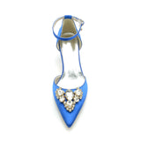 Stiletto Heel 6cm Silk-Like Shoes CK0212 - COCOMELODY