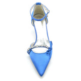 Stiletto Heel 6cm Silk-Like Shoes CK0213 - COCOMELODY