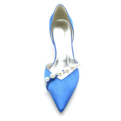 Stiletto Heel 6cm Silk-Like Shoes CK0214 - COCOMELODY