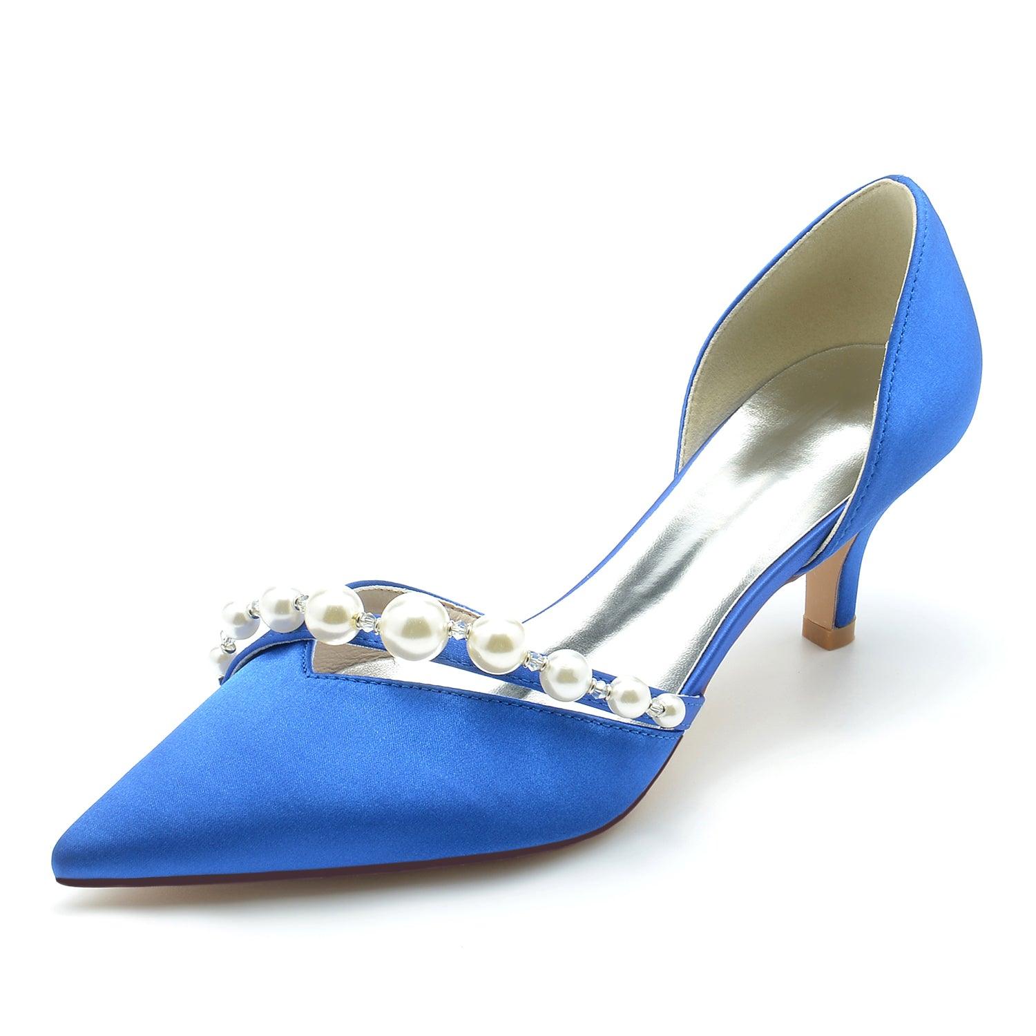 Stiletto Heel 6cm Silk-Like Shoes CK0214 - COCOMELODY