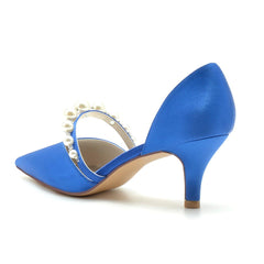 Stiletto Heel 6cm Silk-Like Shoes CK0215 - COCOMELODY