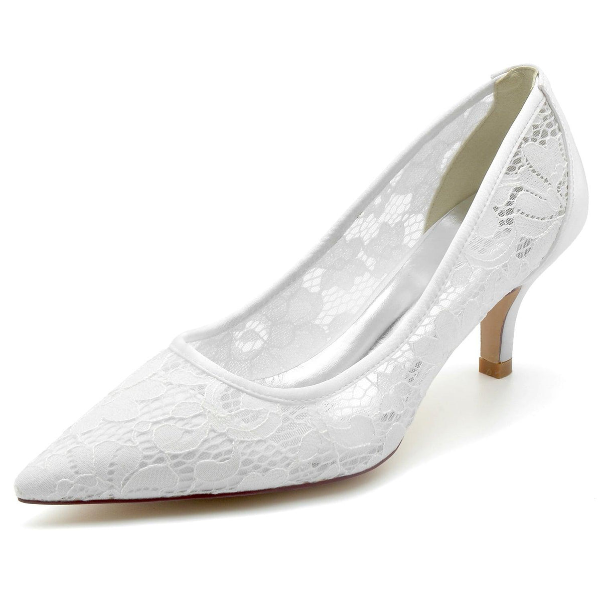 Stiletto Heel 6cm Lace Shoes CK0217 - COCOMELODY