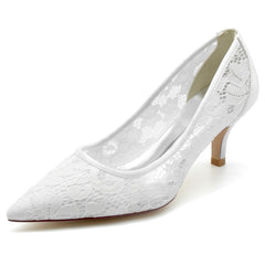 Stiletto Heel 6cm Lace Shoes CK0217 - COCOMELODY