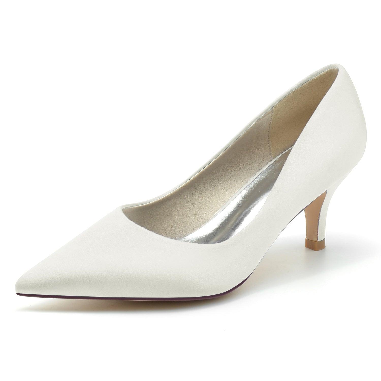 Stiletto Heel 6cm Silk-Like Shoes CK0222 - COCOMELODY